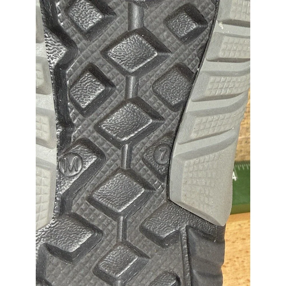 Crocs HTF Swiftwater Mesh Deck Sandal - Black- Mens Sz 7 Or Women’s 9 $119